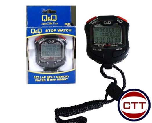 ĐỒNG HỒ BẤM GIỜ THỂ THAO Q&Q